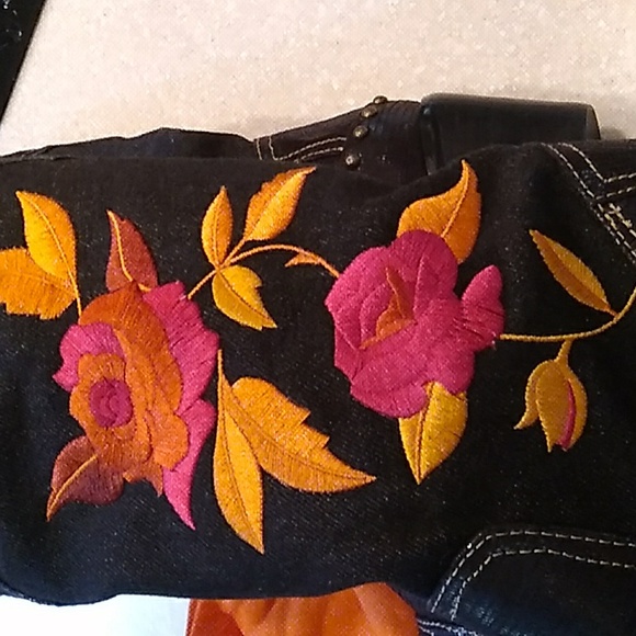 Dakota Womens Western Boots with Floral Design..like new. Size 8W - Picture 13 of 14